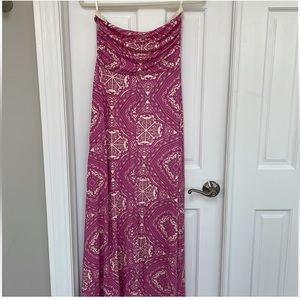 Limited strapless Maxi Dress. EUC